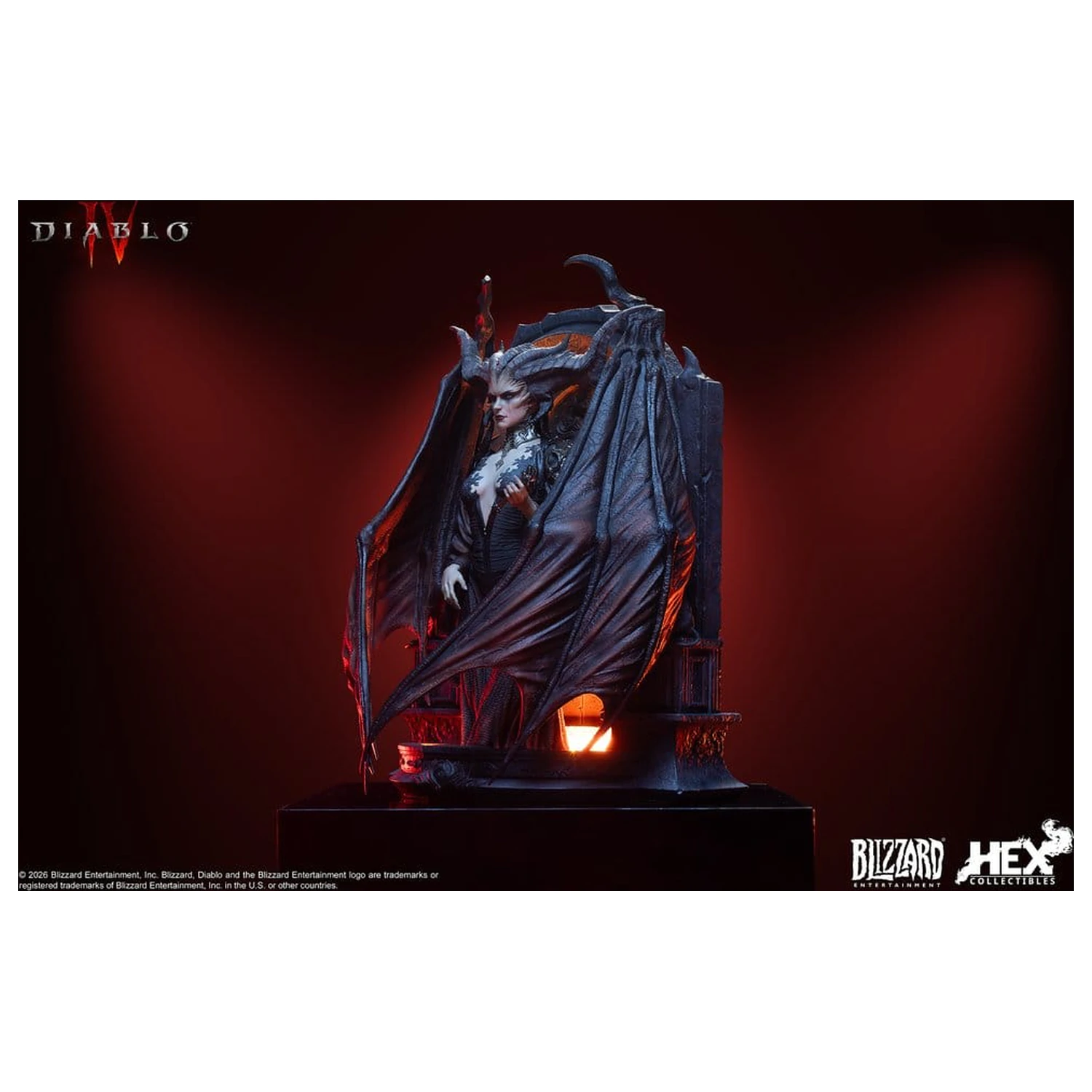 Diablo IV Kunst Statue Lilith 34 cm Produktfoto