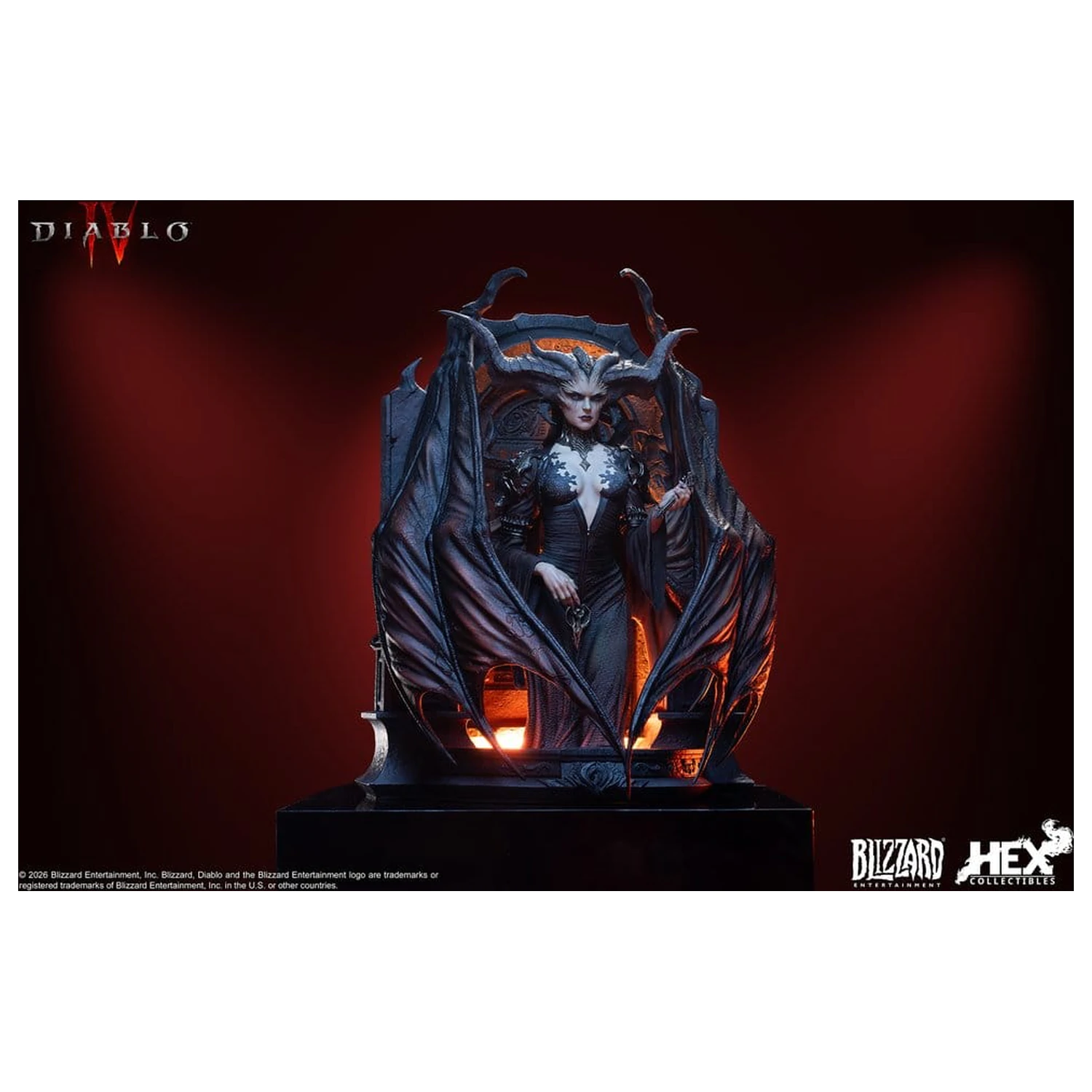 Diablo IV Kunst Statue Lilith 34 cm Produktfoto