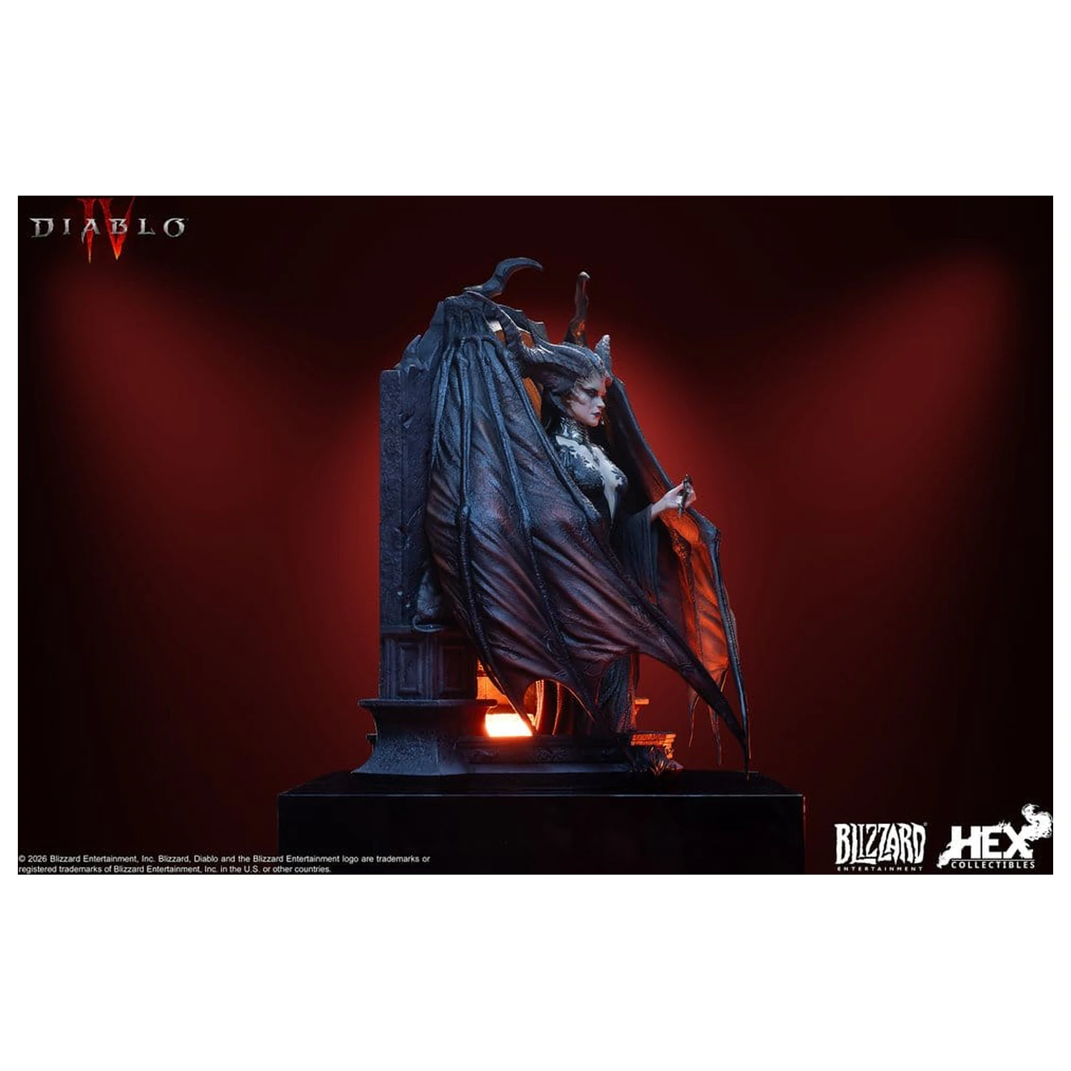 Diablo IV Kunst Statue Lilith 34 cm Produktfoto
