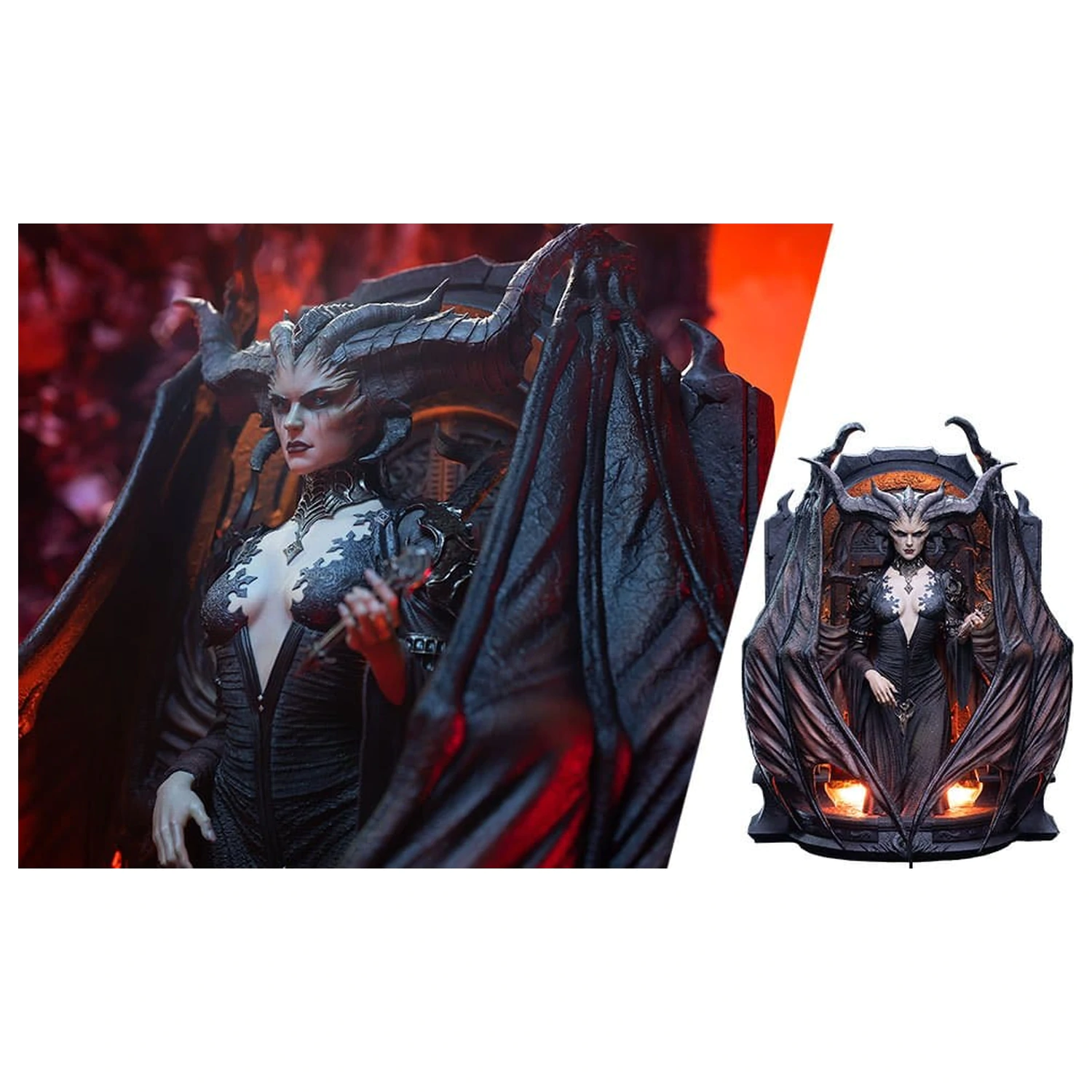 Diablo IV Kunst Statue Lilith 34 cm Produktfoto