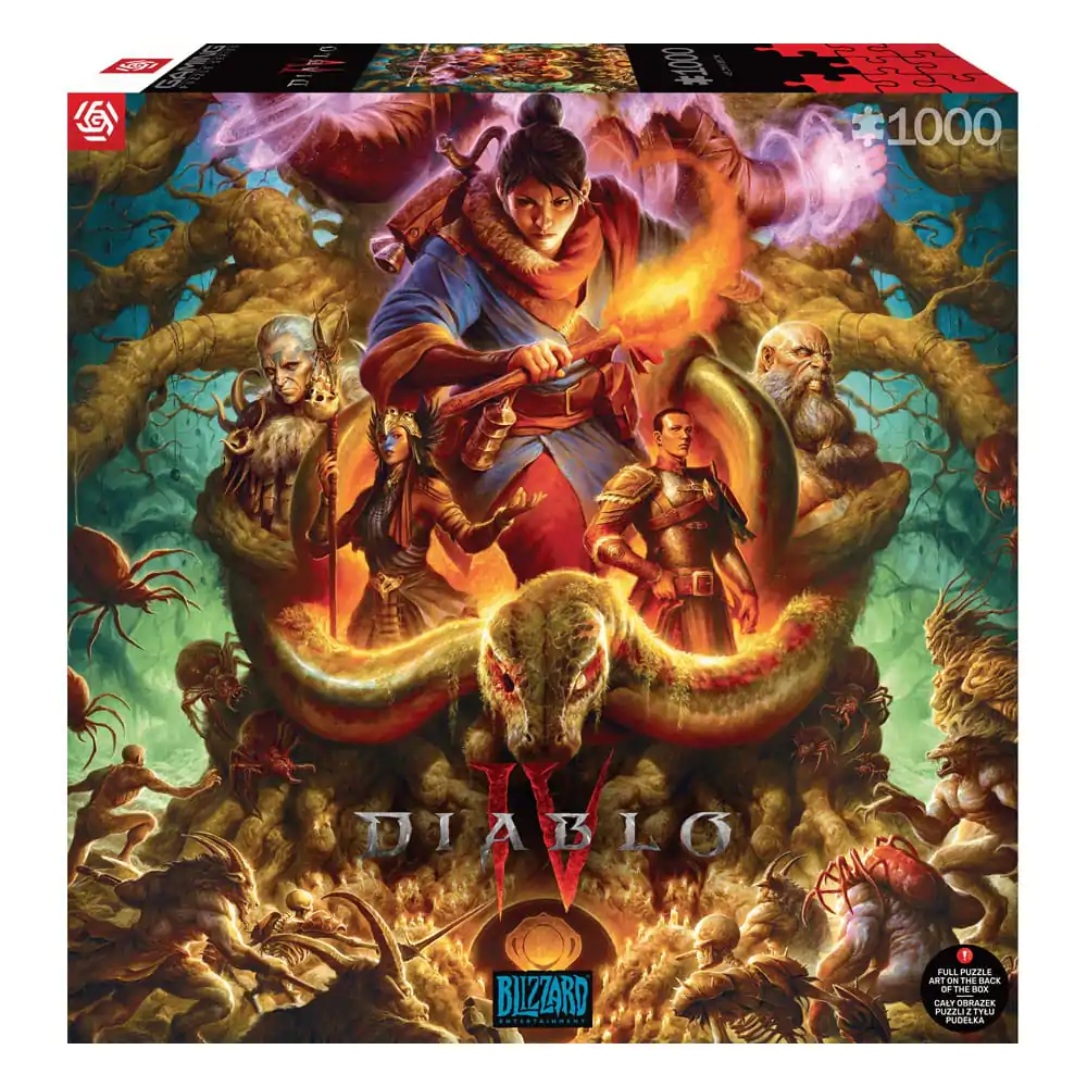 Diablo IV Gaming Puzzle Horadrim (1000 Teile) termékfotó