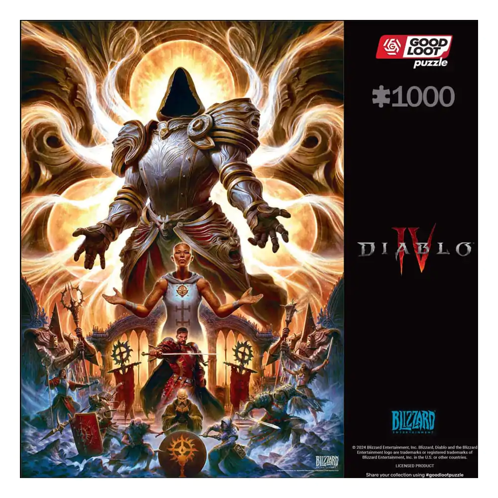 Diablo IV Gaming Puzzle Inarius The Father (1000 Teile) termékfotó