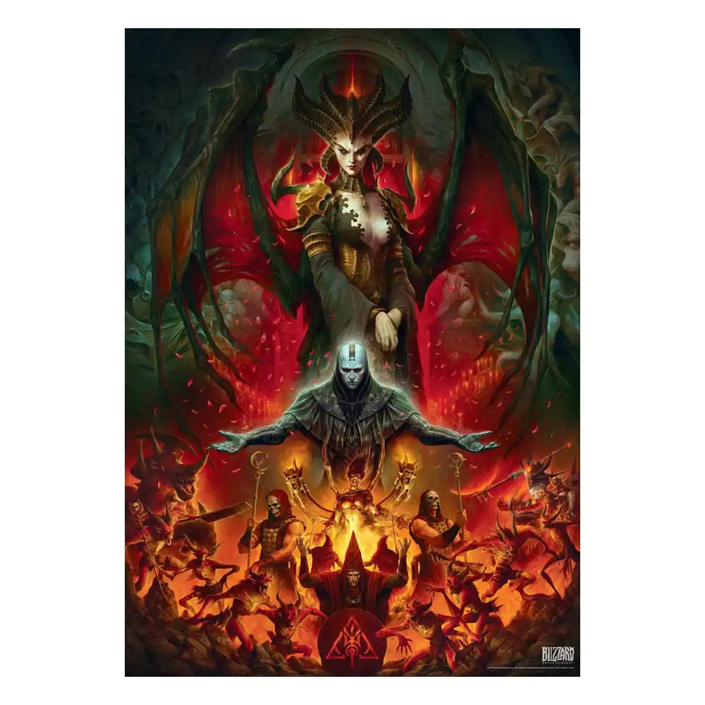 Diablo IV Gaming Puzzle Lilith Composition (1000 Teile) termékfotó