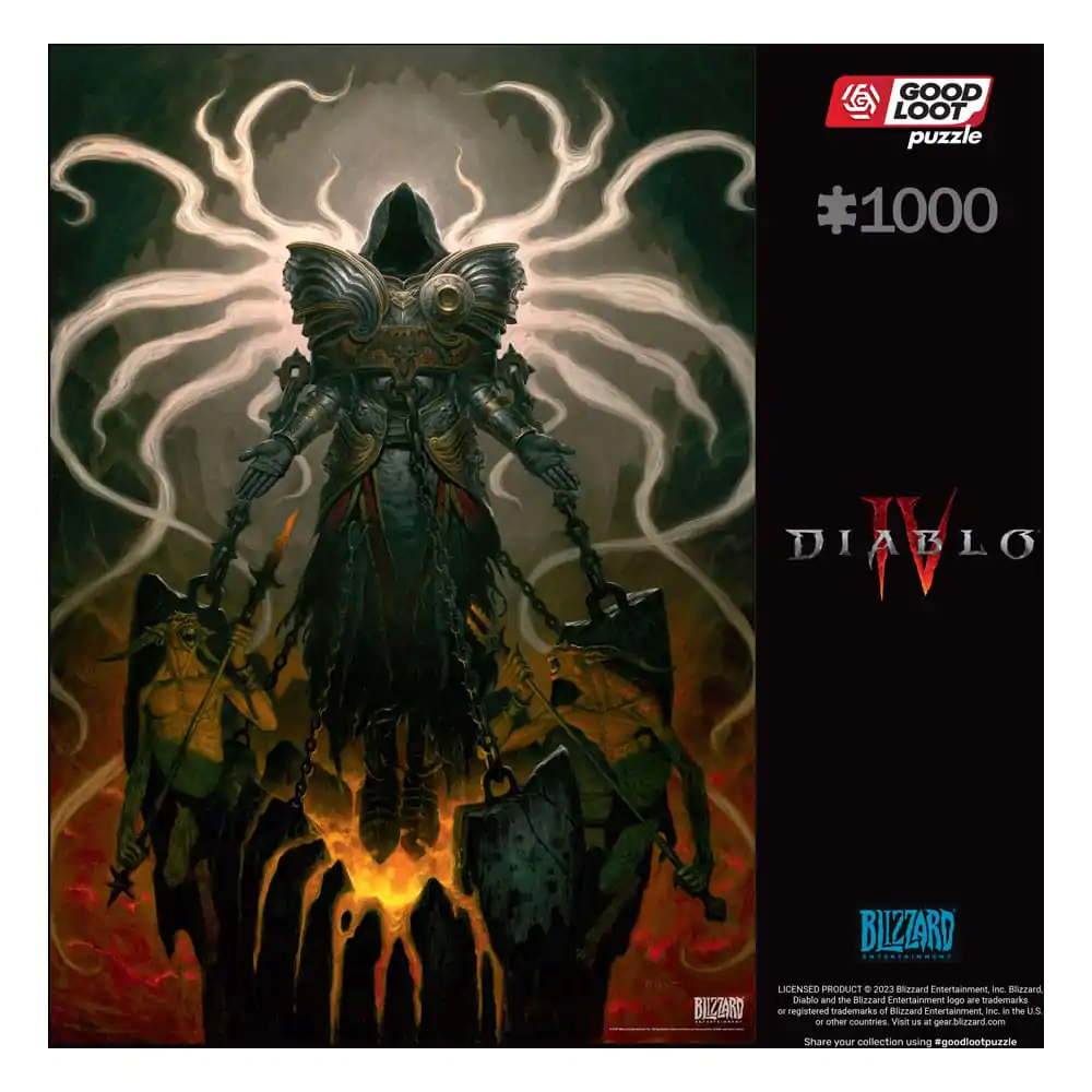 Diablo IV Gaming Puzzle Inarius (1000 Teile) termékfotó