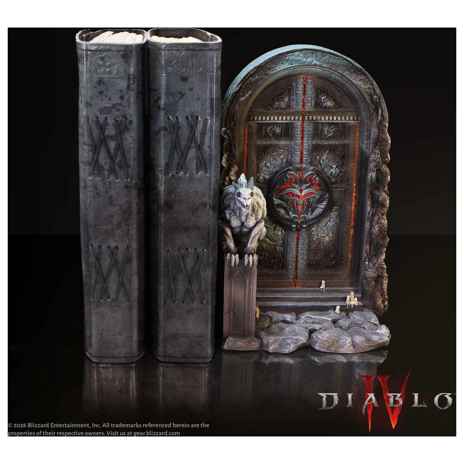 DIABLO IV Hell's Gate Buchstütze 18.3cm Produktfoto