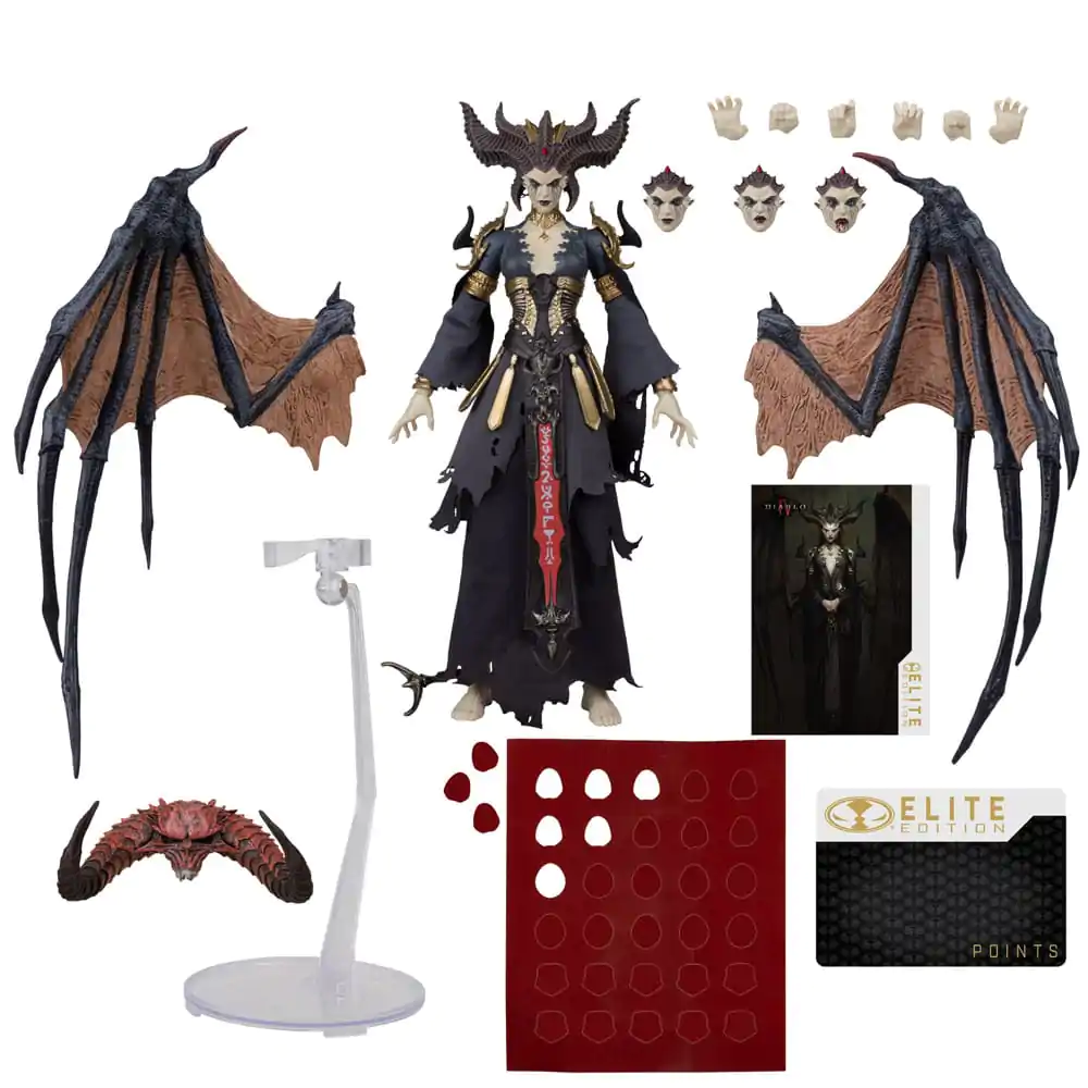 Diablo IV McFarlane Elite Edition Actionfigur Lilith 22 cm Produktfoto