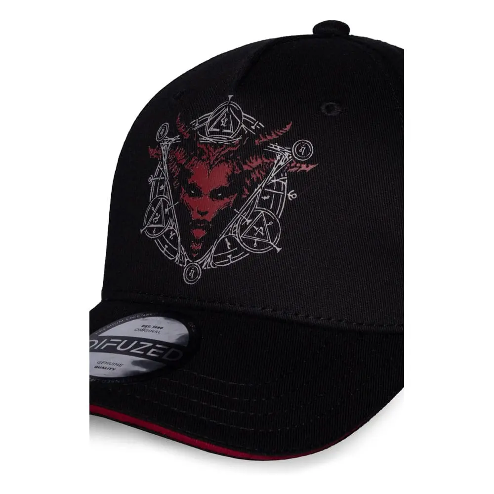 Diablo IV Baseball Cap Seal of Lilith Produktfoto