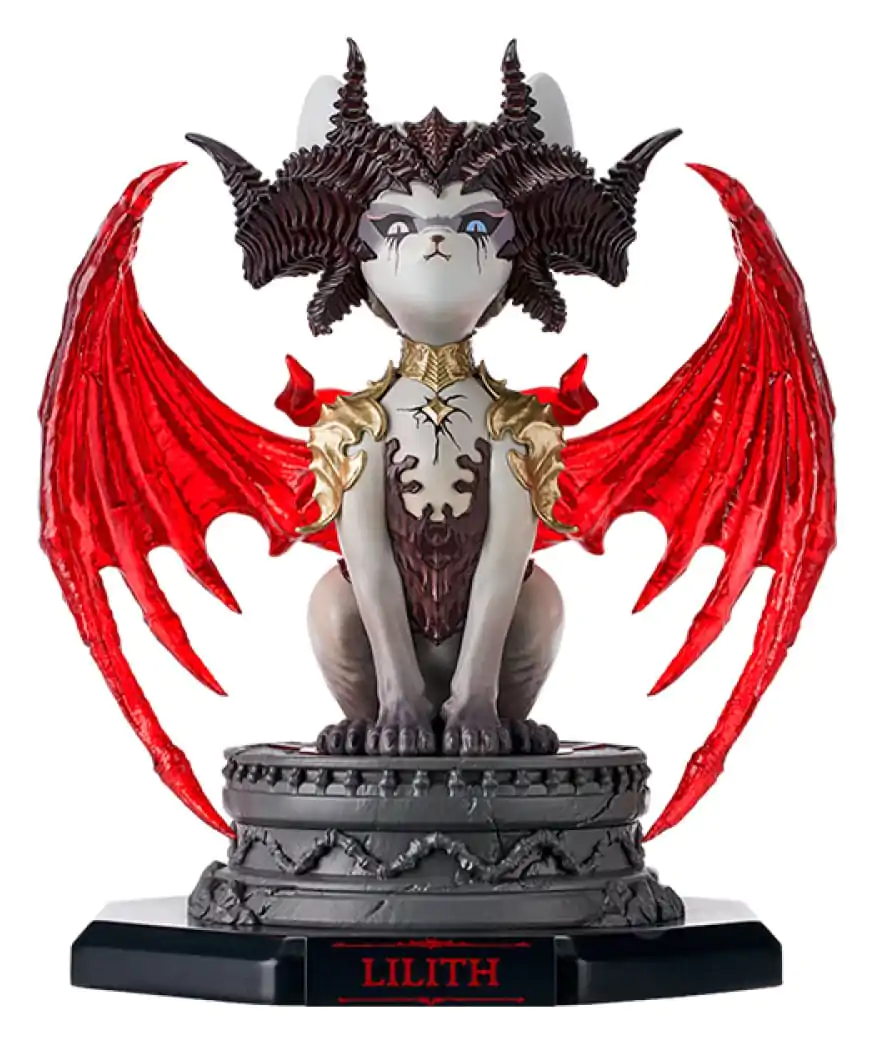 Diablo IV Statue Lilith Meow 17 cm Produktfoto