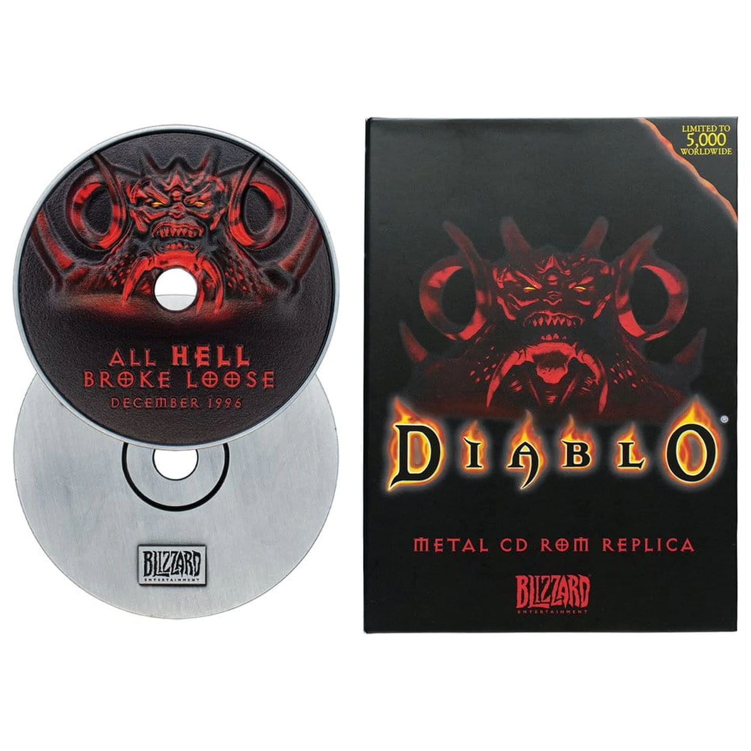 Diablo Replica 30th Anniversary CD-ROM Limitierte Edition 11 cm Produktfoto