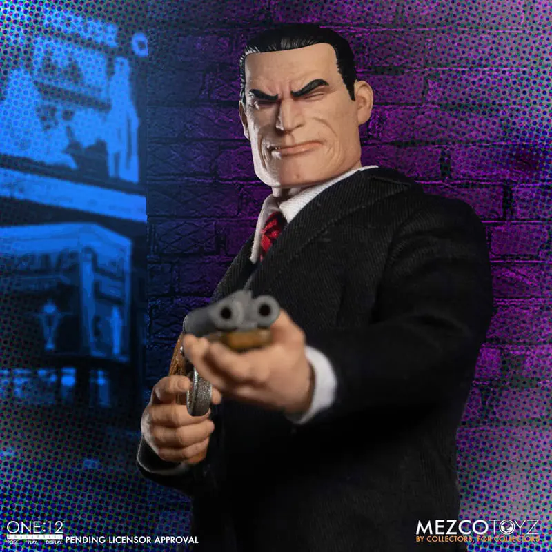 Dick Tracy Actionfiguren 1/12 Dick Tracy vs Flattop Box Set 17 cm Produktfoto