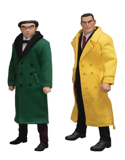 Dick Tracy Actionfiguren 1/12 Dick Tracy vs Flattop Box Set 17 cm termékfotó