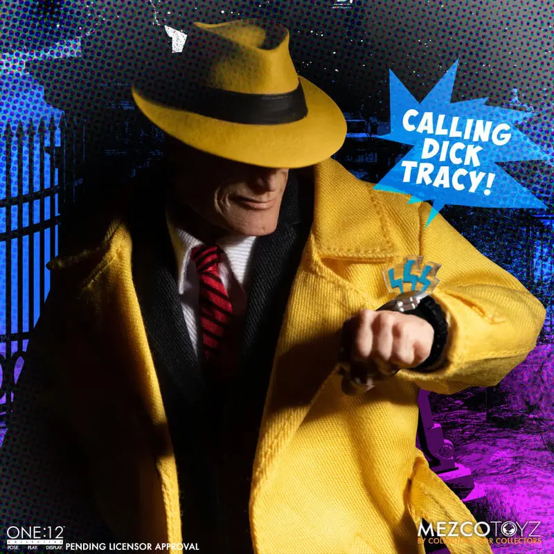 Dick Tracy Actionfiguren 1/12 Dick Tracy vs Flattop Box Set 17 cm termékfotó