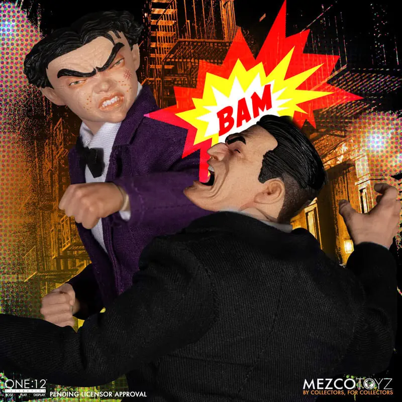 Dick Tracy Actionfiguren 1/12 Dick Tracy vs Flattop Box Set 17 cm Produktfoto