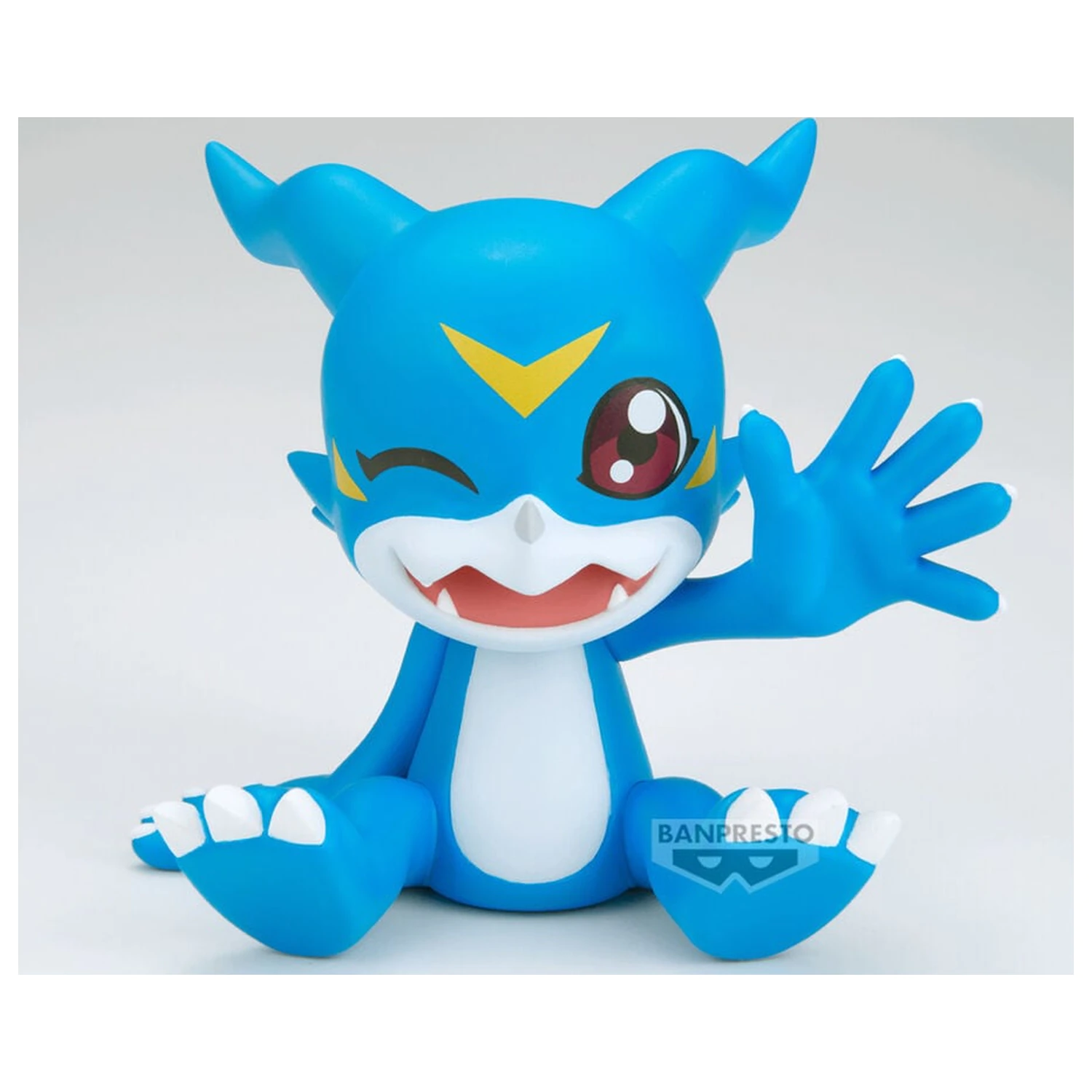 Digimon Adventure 02 Sofvimates Veemon Figur 11cm Produktfoto