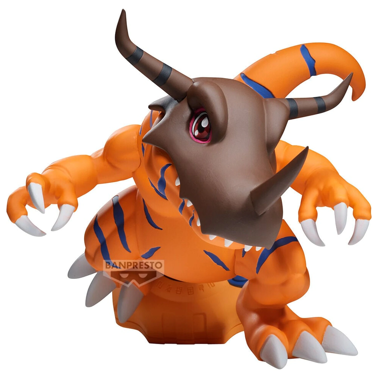 Digimon Adventure Digivice Greymon Figur 13cm Produktfoto