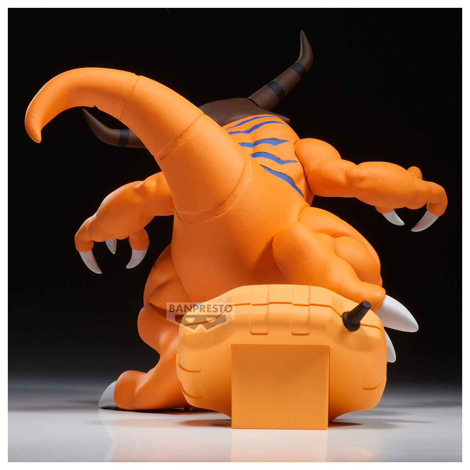 Digimon Adventure Digivice Greymon Figur 13cm Produktfoto