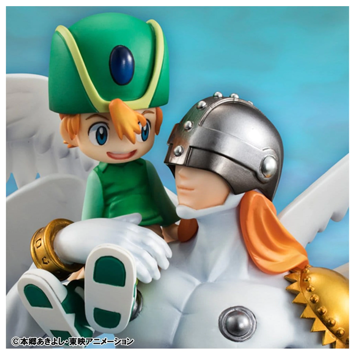 Digimon Adventure G.E.M. Series PVC Figur Angemon & Takeru Takaishi 22 cm (Repeat) Produktfoto