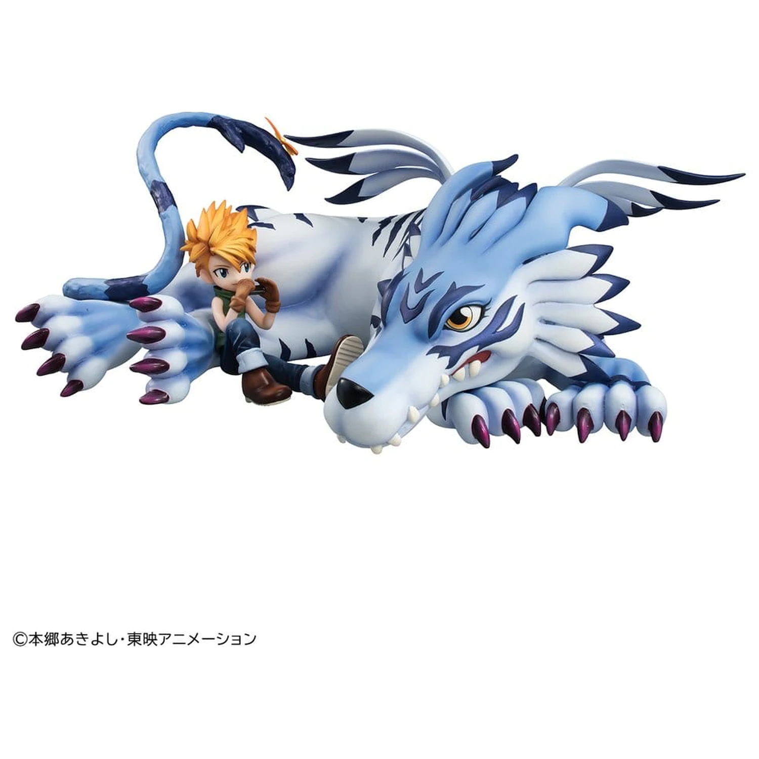 Digimon Adventure G.E.M. Serie PVC Figur Garurumon & Ishida Yamato 25 cm (Repeat) Produktfoto