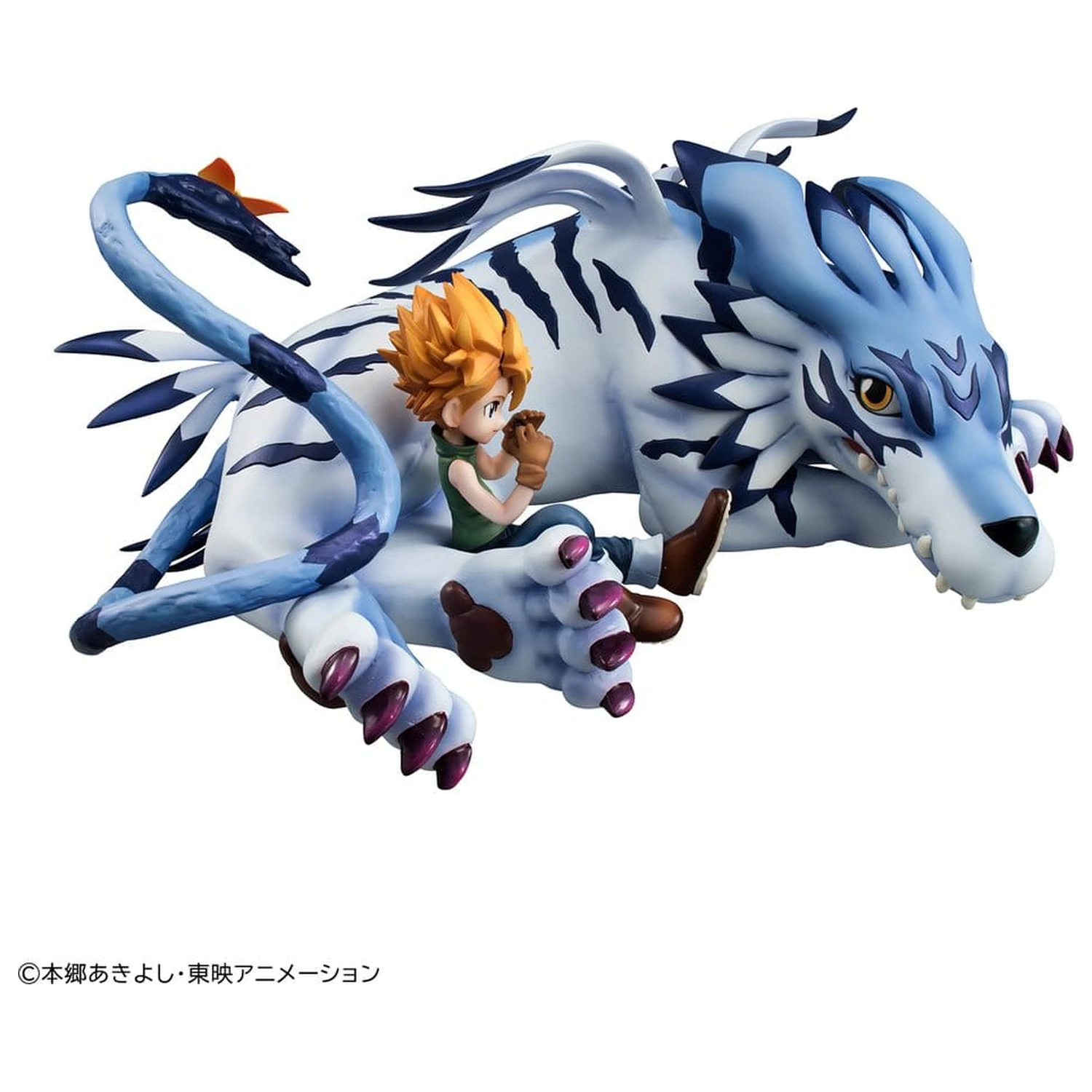 Digimon Adventure G.E.M. Serie PVC Figur Garurumon & Ishida Yamato 25 cm (Repeat) Produktfoto
