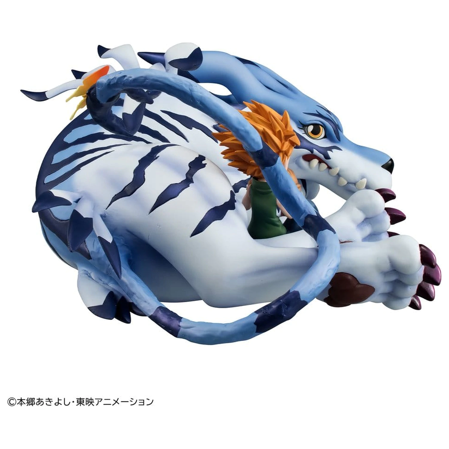 Digimon Adventure G.E.M. Serie PVC Figur Garurumon & Ishida Yamato 25 cm (Repeat) Produktfoto