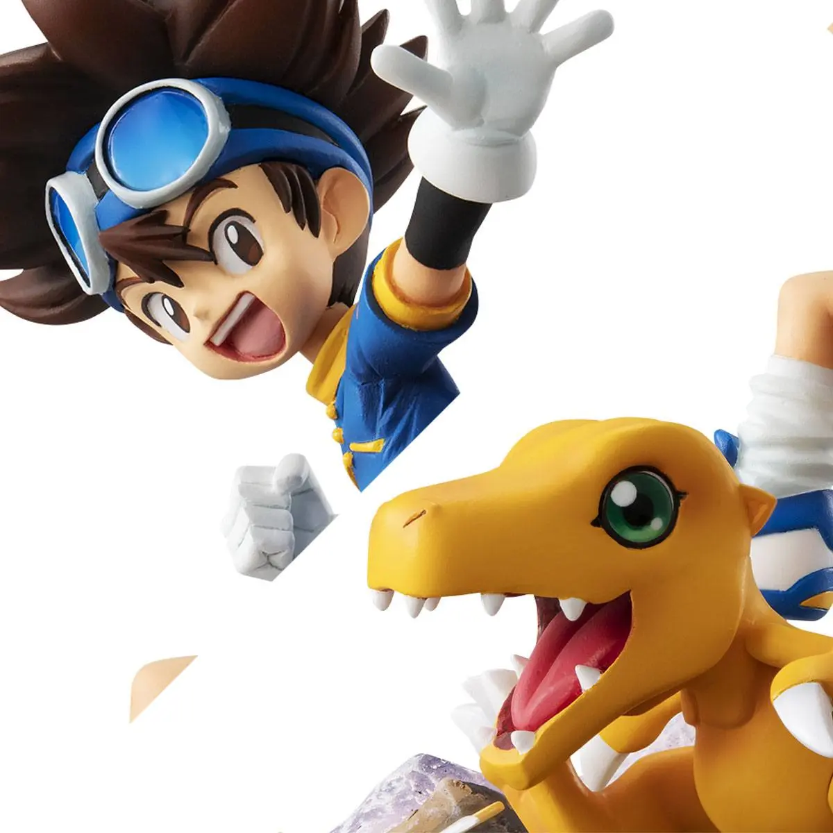 Digimon Adventure G.E.M. Serie PVC Statue Taichi Yagami & Agumon 20th Anniversary 12 cm Produktfoto