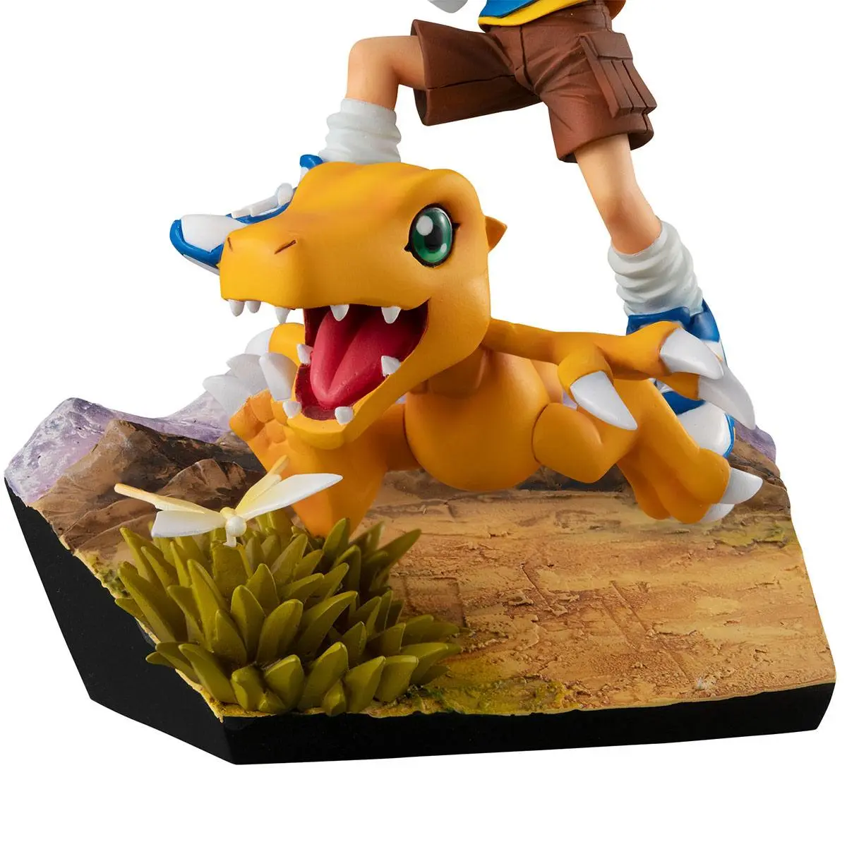 Digimon Adventure G.E.M. Serie PVC Statue Taichi Yagami & Agumon 20th Anniversary 12 cm Produktfoto