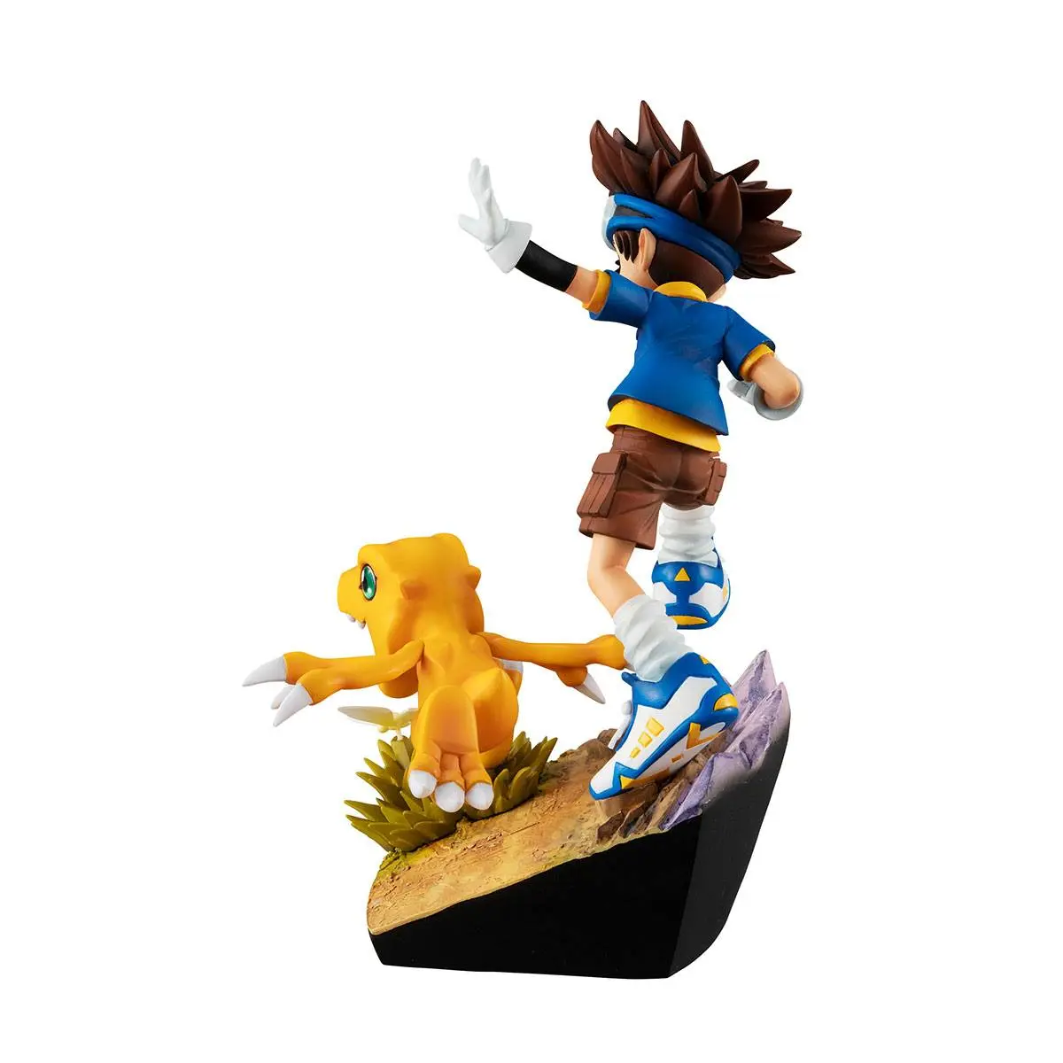 Digimon Adventure G.E.M. Serie PVC Statue Taichi Yagami & Agumon 20th Anniversary 12 cm Produktfoto