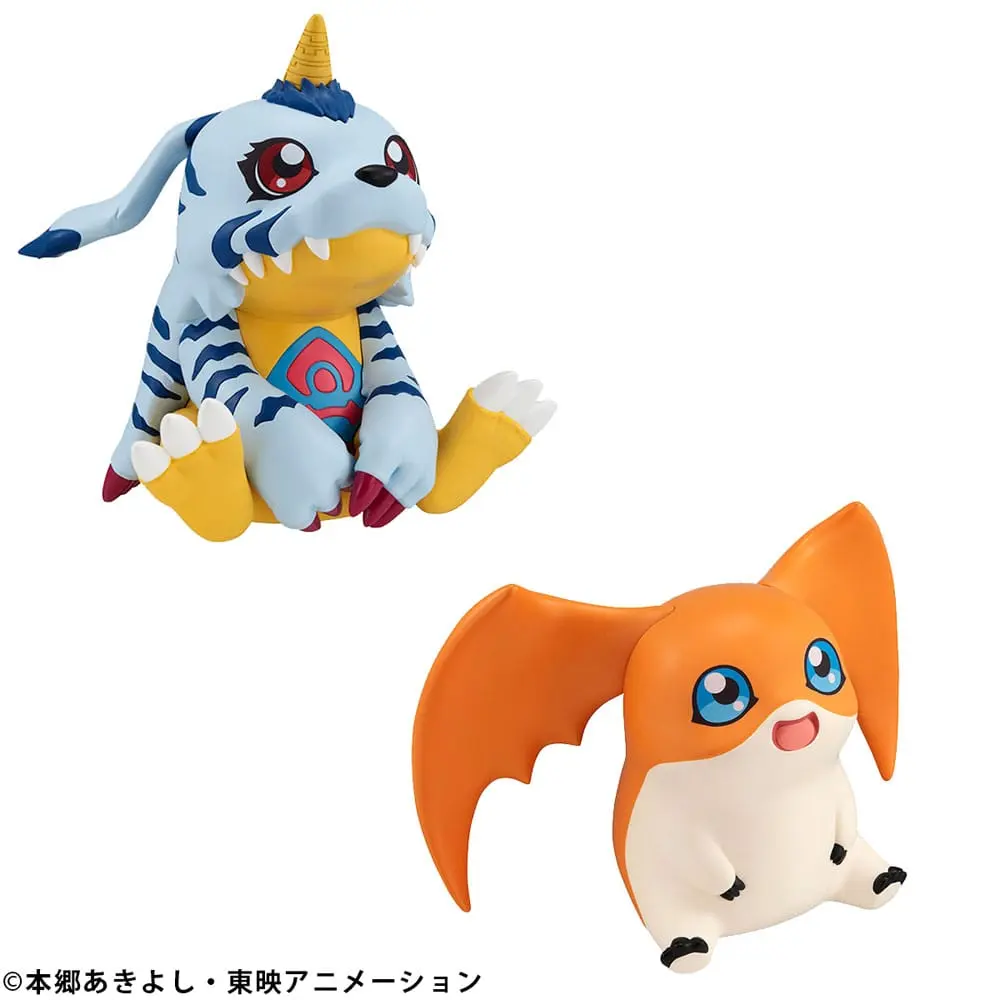 Digimon Adventure Look Up PVC Statuen Gabumon&Patamon set 11 cm Produktfoto