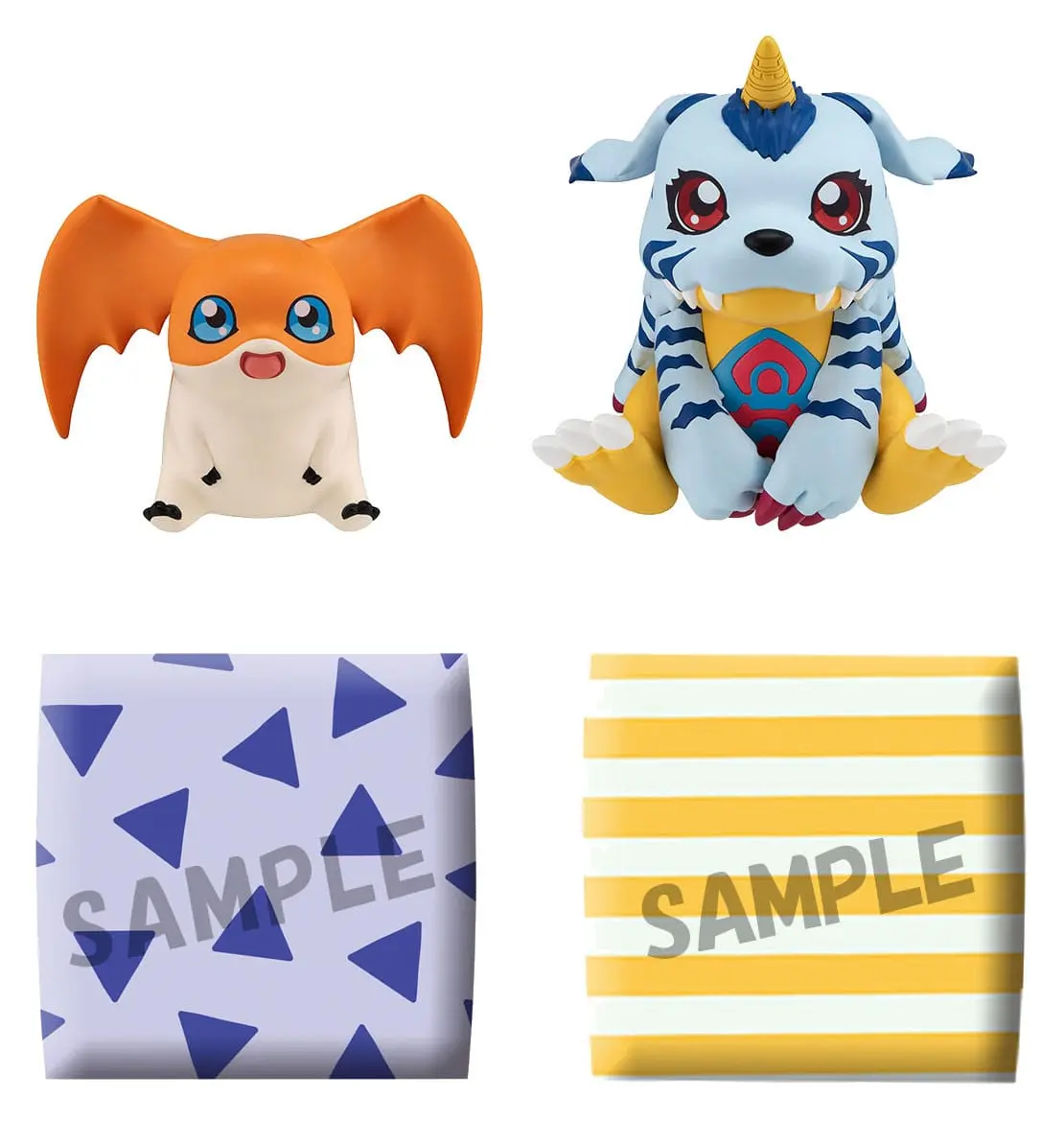Digimon Adventure Look Up PVC Statuen Gabumon&Patamon set 11 cm Produktfoto
