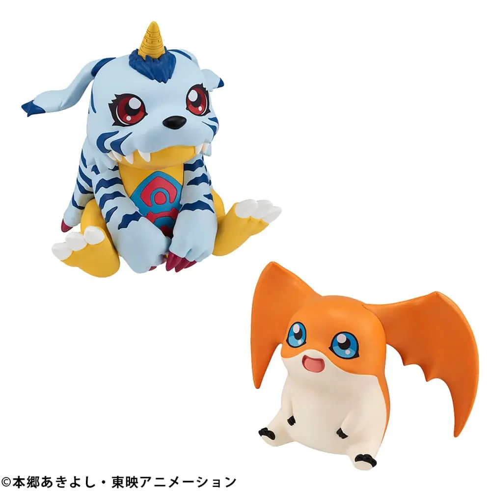 Digimon Adventure Look Up PVC Statuen Gabumon&Patamon set 11 cm Produktfoto