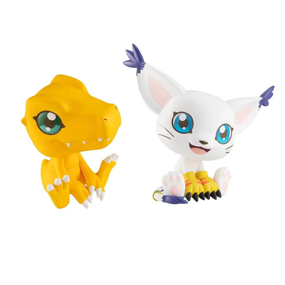 Digimon Adventure Look Up PVC Statuen Tailmon & Agumon Limited Ver. 11 cm Produktfoto