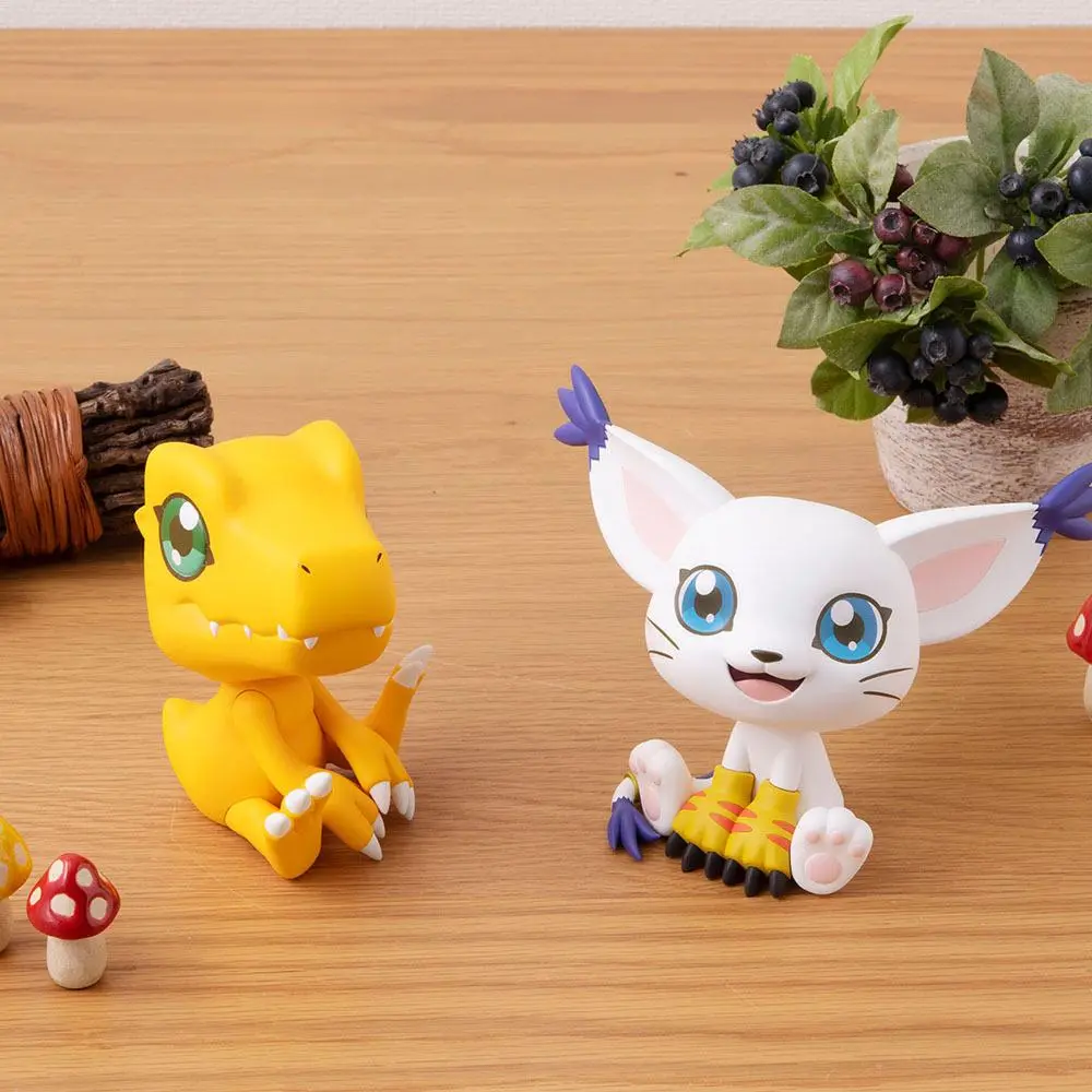 Digimon Adventure Look Up PVC Statuen Tailmon & Agumon Limited Ver. 11 cm Produktfoto