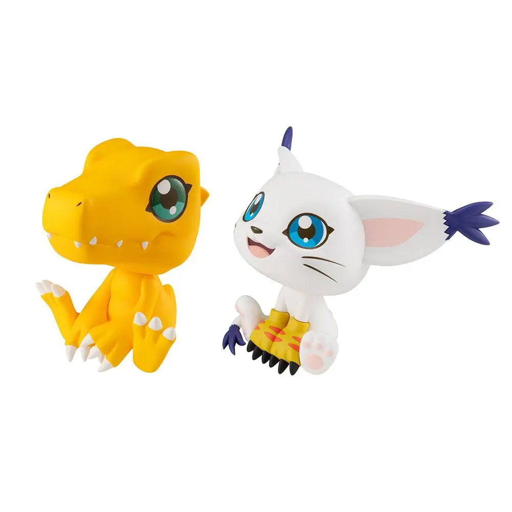 Digimon Adventure Look Up PVC Statuen Tailmon & Agumon Limited Ver. 11 cm Produktfoto