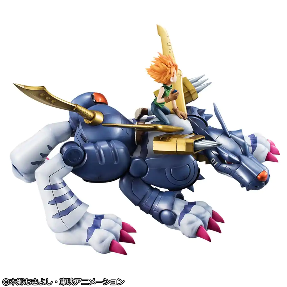 Digimon Adventure Precious G.E.M. Series PVC Statue Metal Garurumon & Ishida Yamato 30 cm Produktfoto