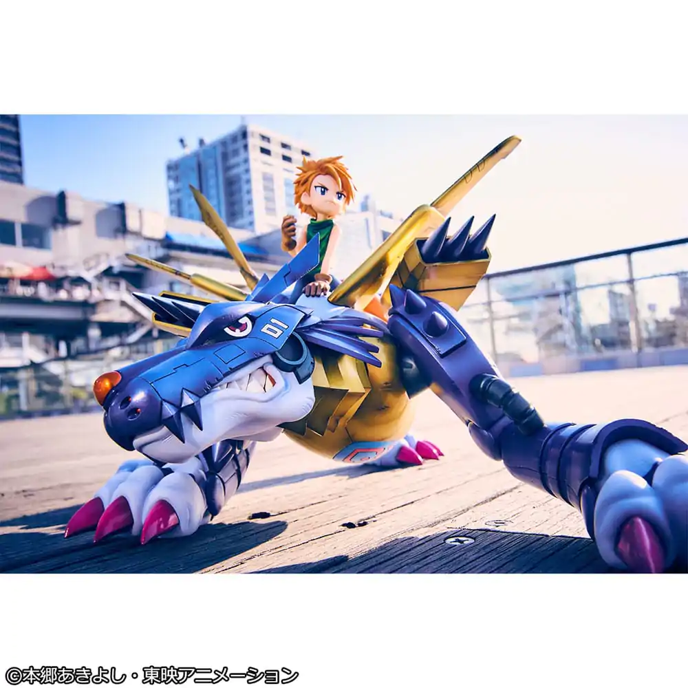 Digimon Adventure Precious G.E.M. Series PVC Statue Metal Garurumon & Ishida Yamato 30 cm Produktfoto