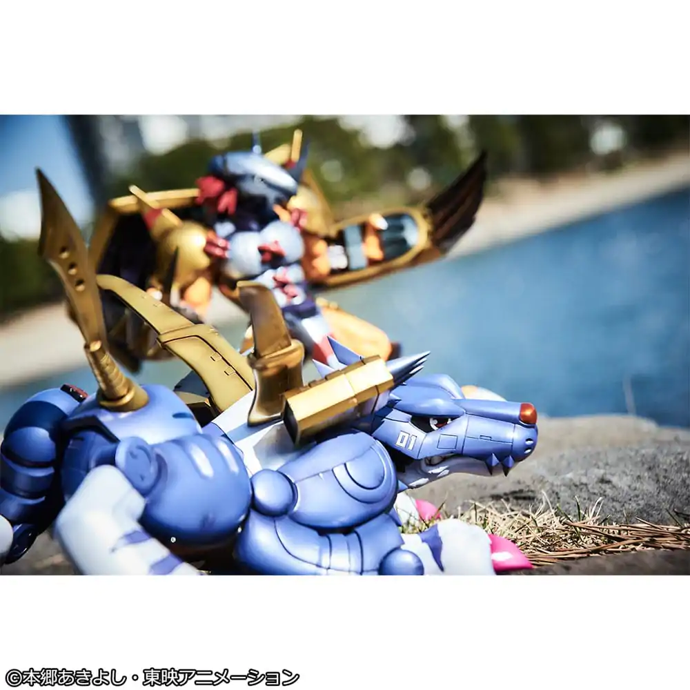 Digimon Adventure Precious G.E.M. Series PVC Statue Metal Garurumon & Ishida Yamato 30 cm Produktfoto