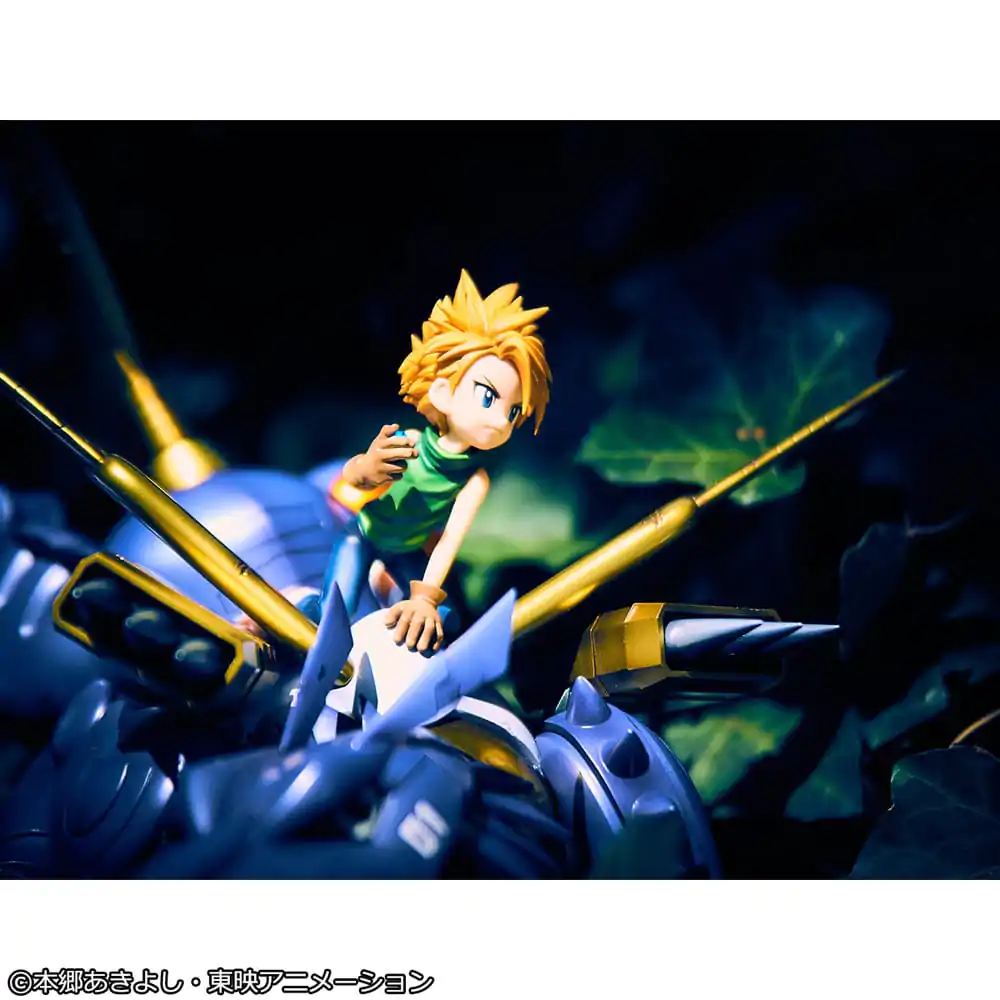 Digimon Adventure Precious G.E.M. Series PVC Statue Metal Garurumon & Ishida Yamato 30 cm Produktfoto