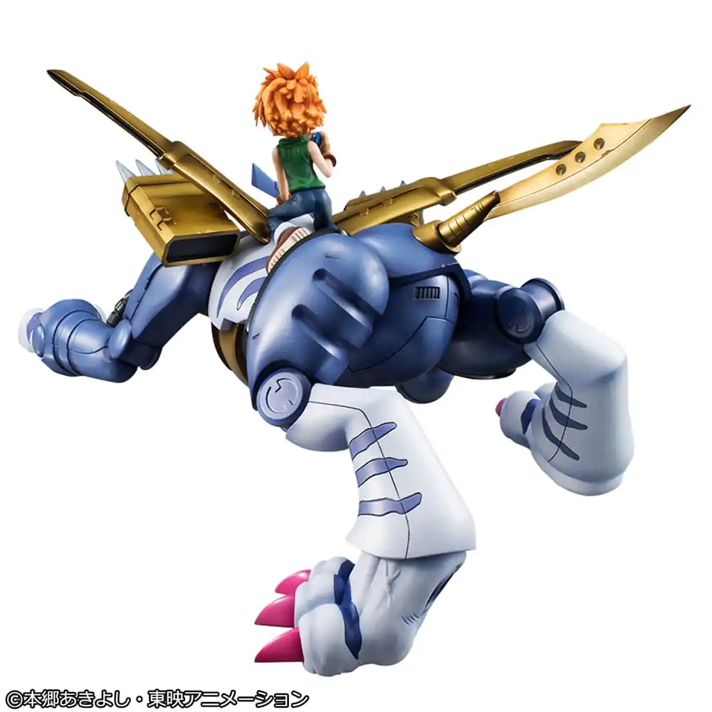 Digimon Adventure Precious G.E.M. Series PVC Statue Metal Garurumon & Ishida Yamato 30 cm Produktfoto