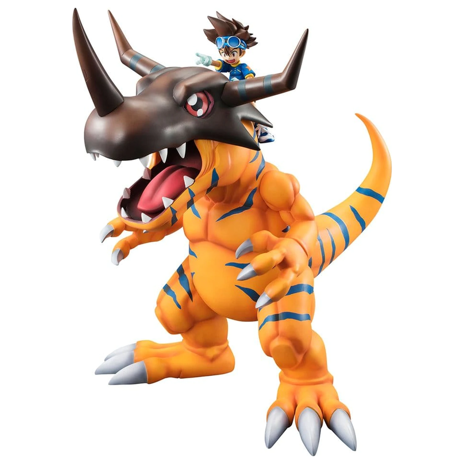Digimon Adventure Precious G.E.M. Series PVC Figur Greymon & Taichi Yagami 25 cm (Repeat) Produktfoto