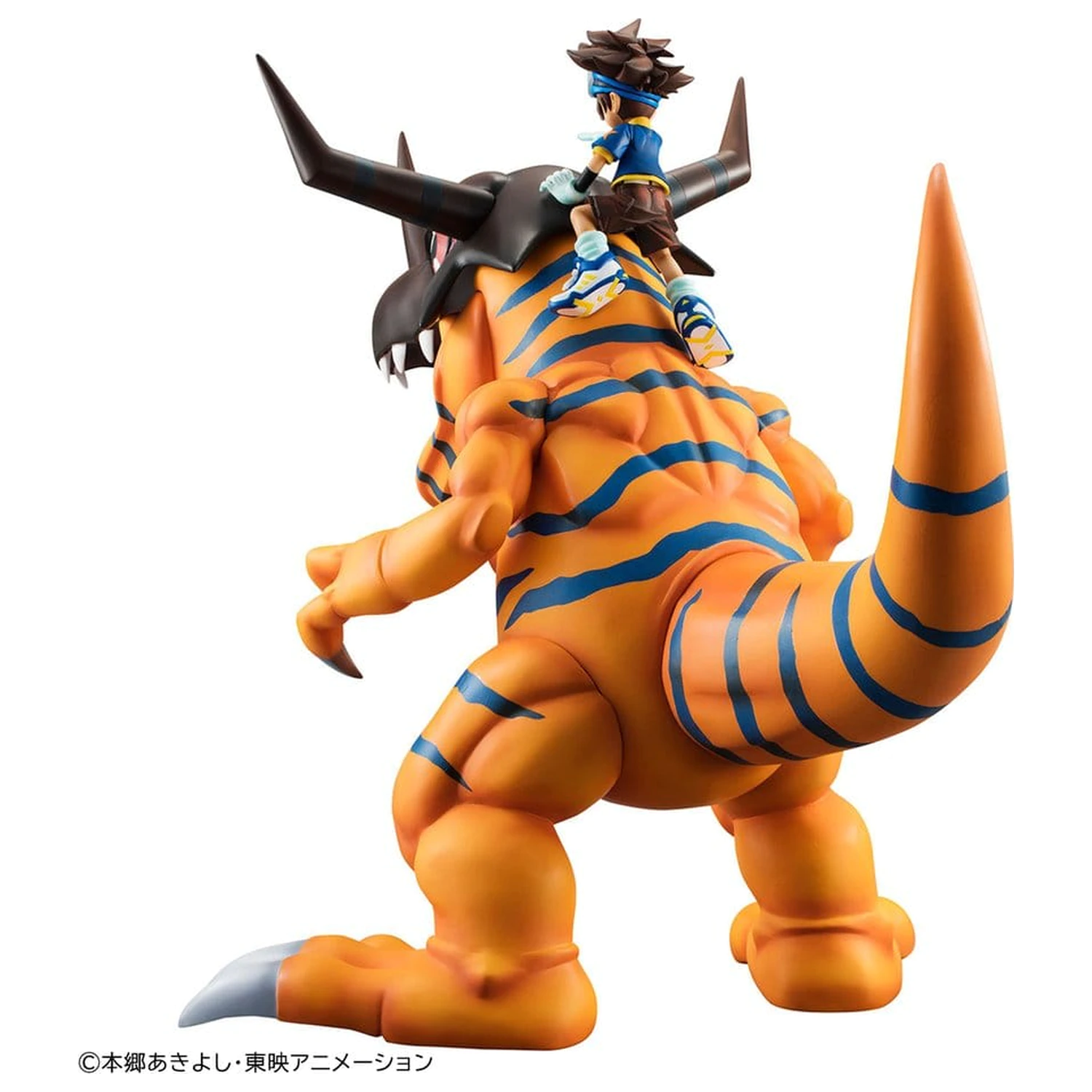 Digimon Adventure Precious G.E.M. Series PVC Figur Greymon & Taichi Yagami 25 cm (Repeat) Produktfoto