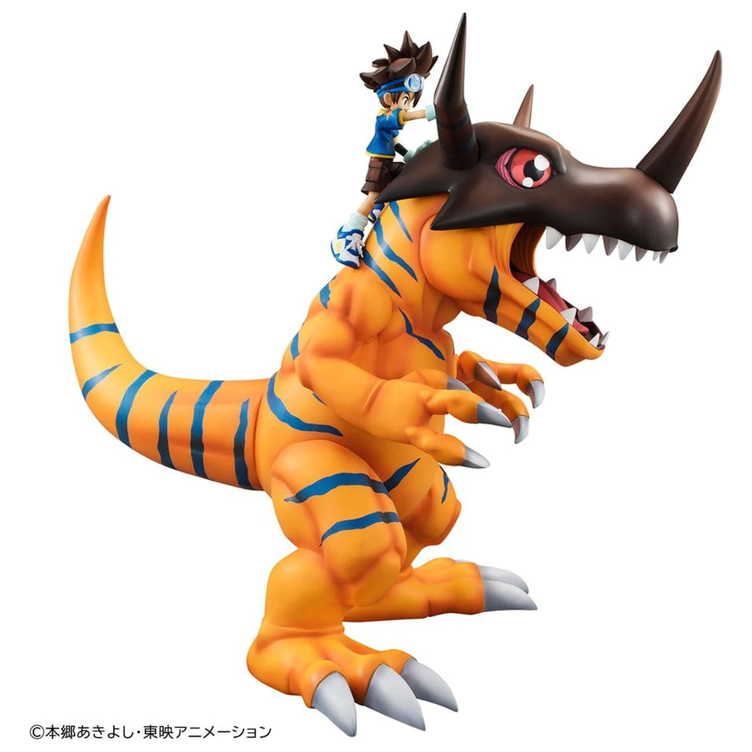Digimon Adventure Precious G.E.M. Series PVC Figur Greymon & Taichi Yagami 25 cm (Repeat) Produktfoto