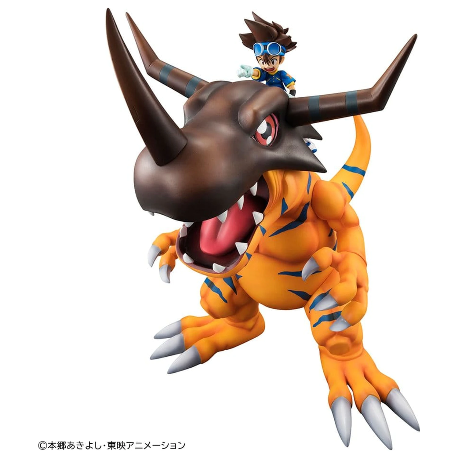 Digimon Adventure Precious G.E.M. Series PVC Figur Greymon & Taichi Yagami 25 cm (Repeat) Produktfoto