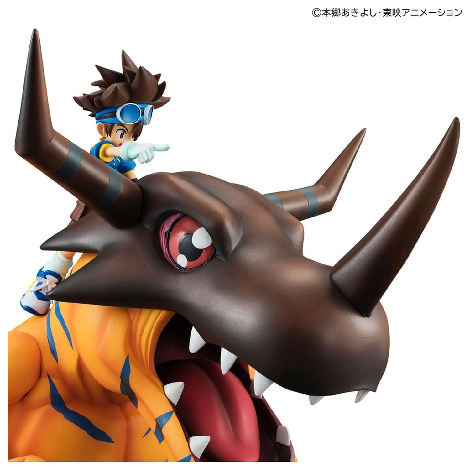 Digimon Adventure Precious G.E.M. Series PVC Figur Greymon & Taichi Yagami 25 cm (Repeat) Produktfoto