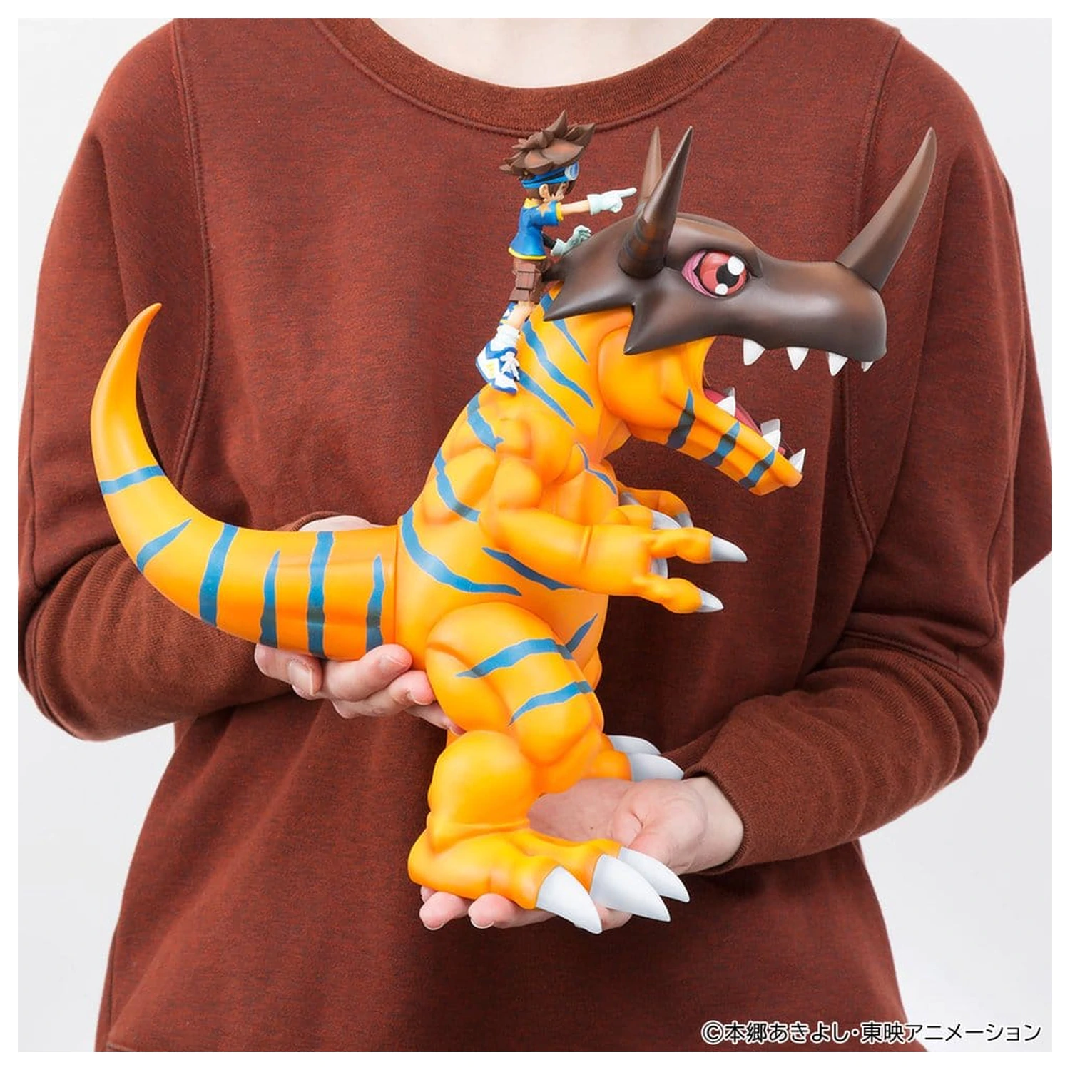 Digimon Adventure Precious G.E.M. Series PVC Figur Greymon & Taichi Yagami 25 cm (Repeat) Produktfoto