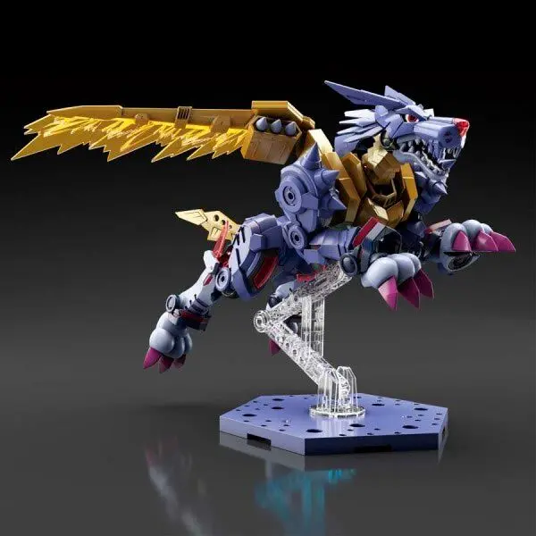 Digimon Metal Garurumon Bausatz Figur 14 cm Produktfoto