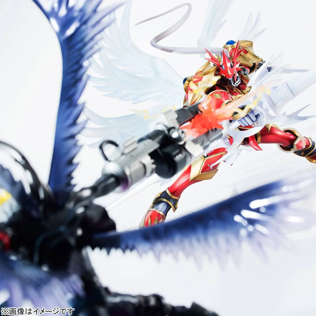 Digimon Tamers G.E.M. Series PVC Statue Dukemon Crimson Mode 18 cm Produktfoto