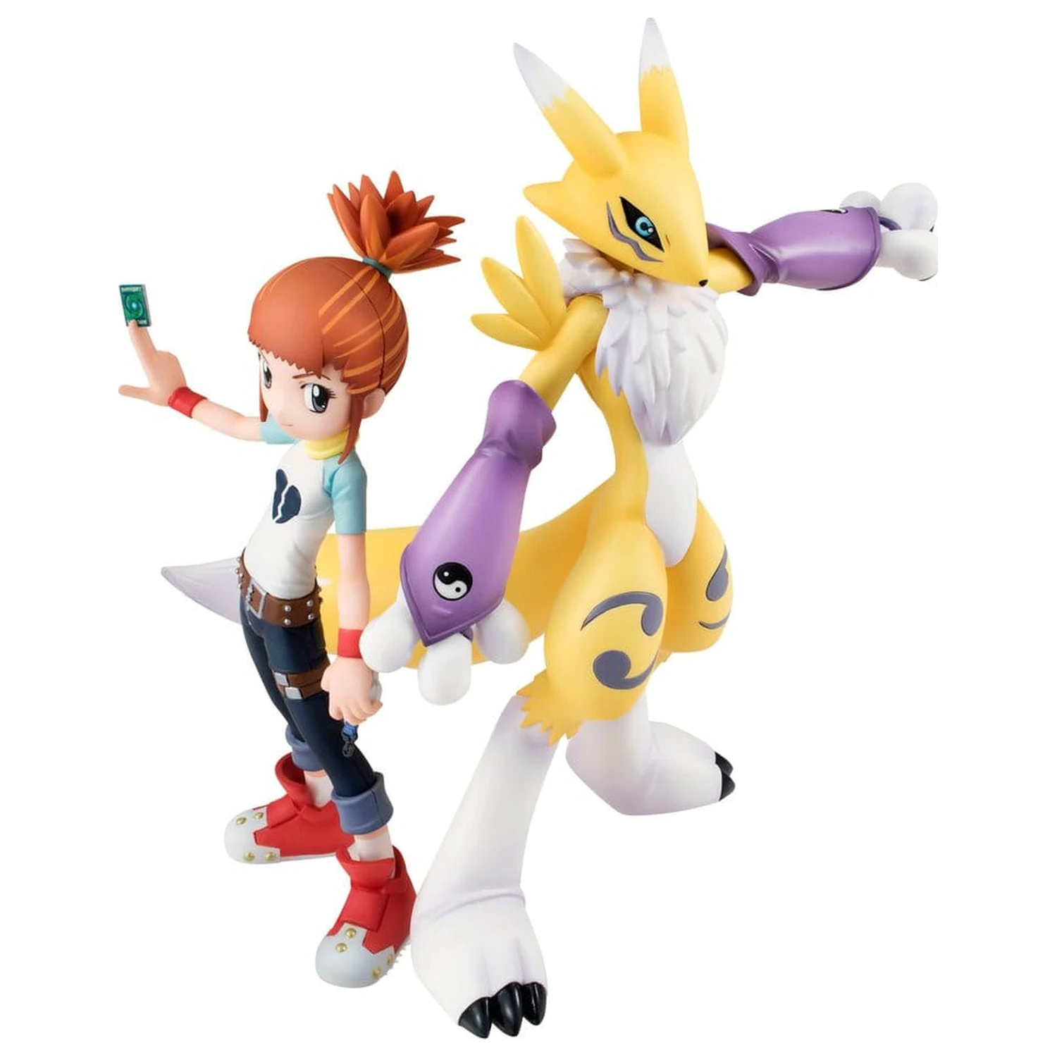 Digimon Tamers G.E.M. Series PVC Figur Renamon & Ruki Makino 13 Zentimeter (Wiederholung) Produktfoto