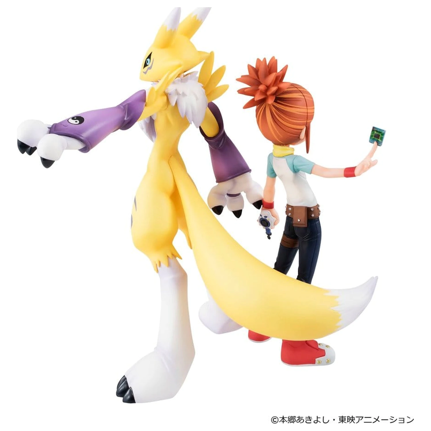 Digimon Tamers G.E.M. Series PVC Figur Renamon & Ruki Makino 13 Zentimeter (Wiederholung) Produktfoto