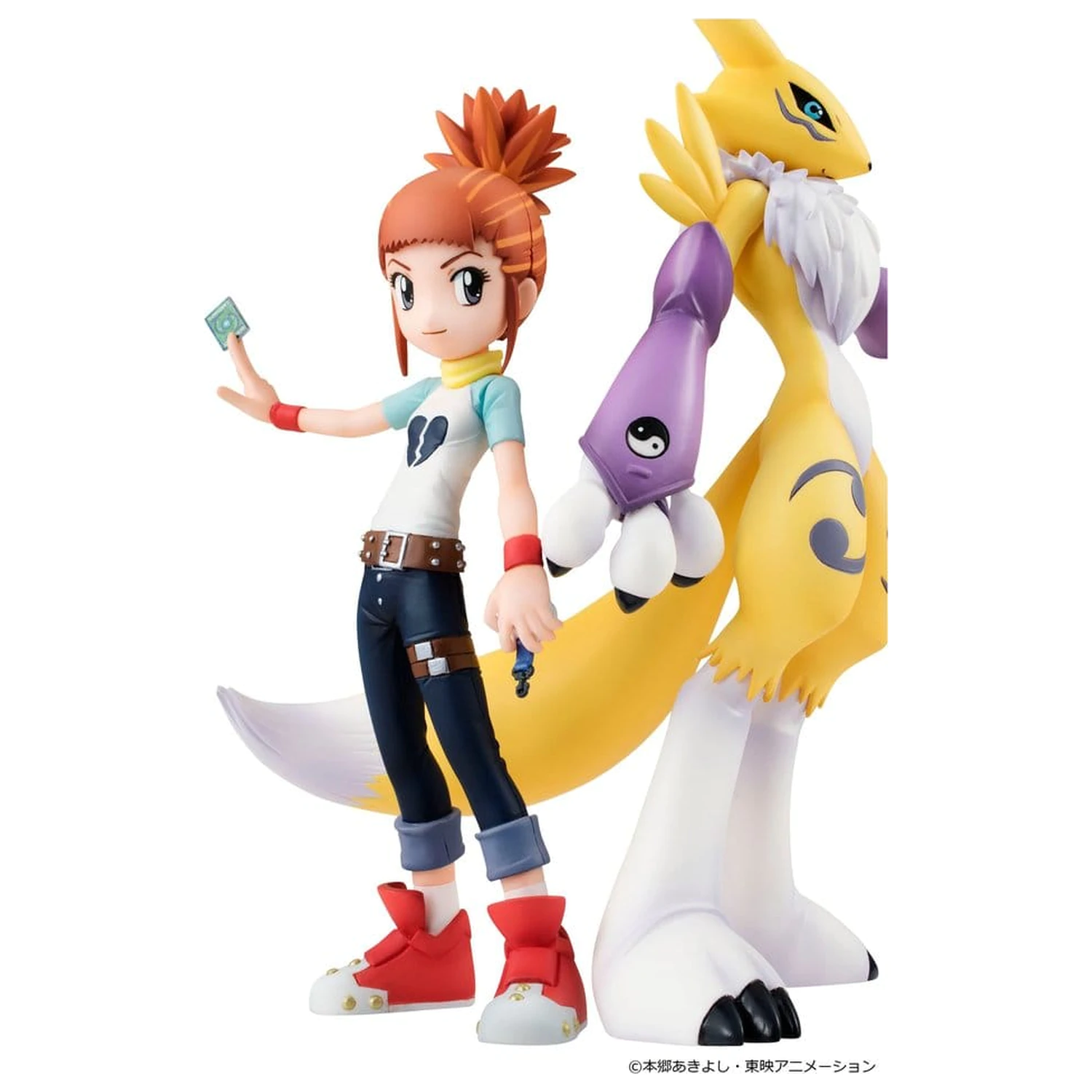Digimon Tamers G.E.M. Series PVC Figur Renamon & Ruki Makino 13 Zentimeter (Wiederholung) Produktfoto