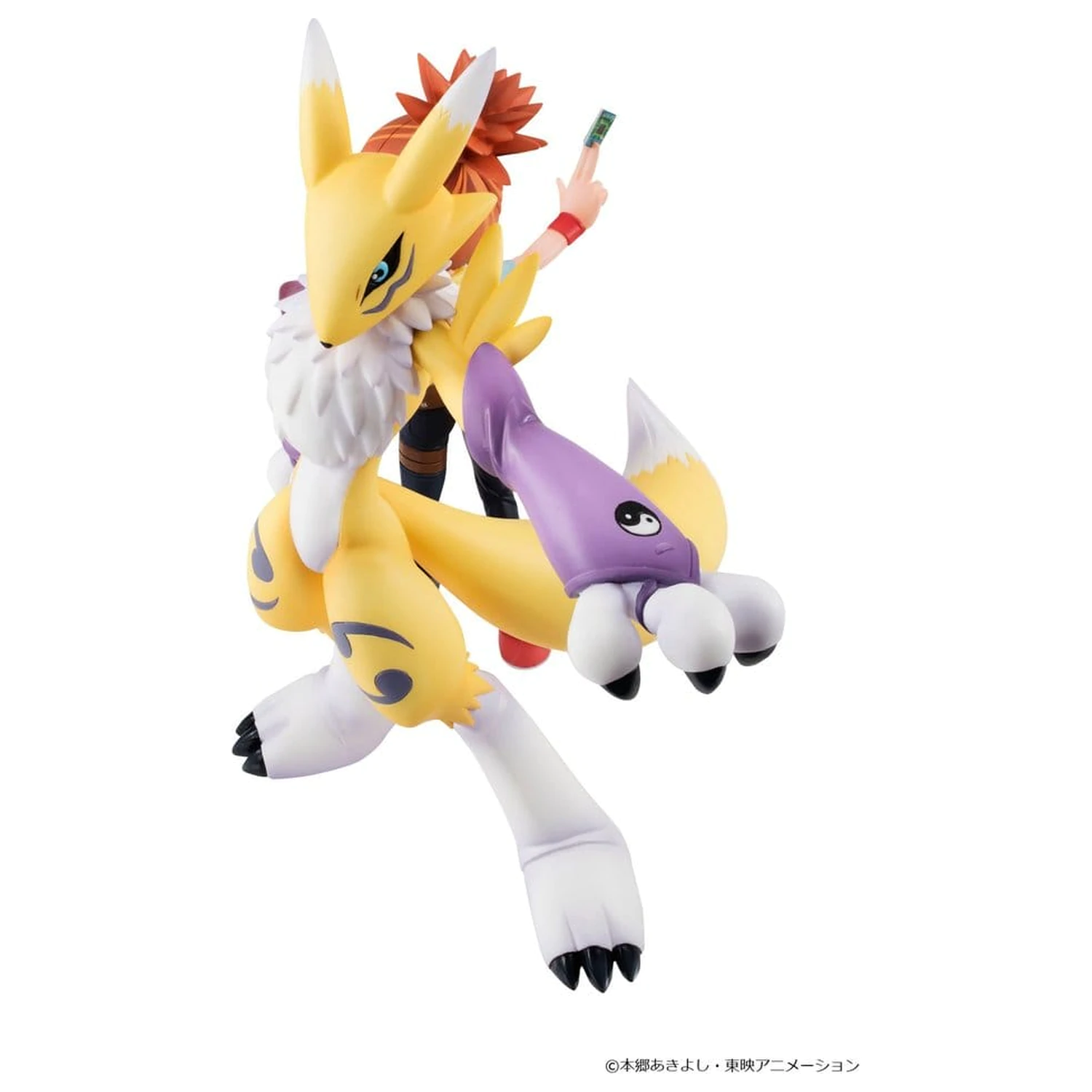 Digimon Tamers G.E.M. Series PVC Figur Renamon & Ruki Makino 13 Zentimeter (Wiederholung) Produktfoto